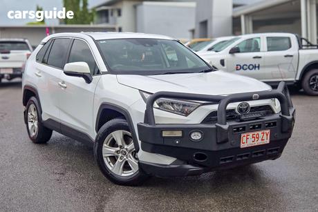 White 2021 Toyota RAV4 Wagon Gx (2Wd)