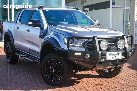 Silver 2020 Ford Ranger Double Cab Pick Up Wildtrak 2.0 (4X4)