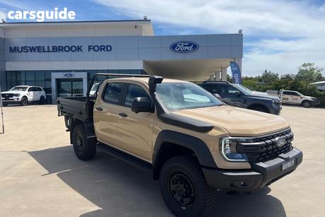 Beige 2025 Ford Ranger Dual Cab Chassis Super Duty (4X4)