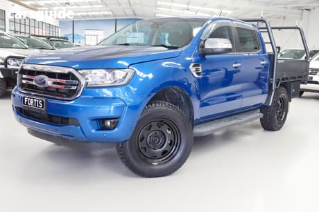 Blue 2018 Ford Ranger Double Cab Pick Up Xlt 2.0 (4X4)