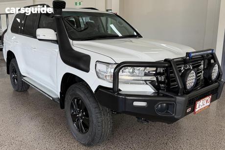 White 2018 Toyota Landcruiser Wagon Lc200 Gxl (4X4)