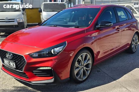 Orange 2019 Hyundai I30 Fastback Fastback N Performance