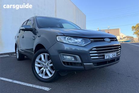 Grey 2014 Ford Territory Wagon Ts (Rwd)