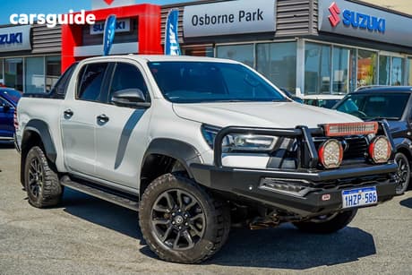 White 2023 Toyota Hilux Double Cab Pick Up Rogue (4X4)