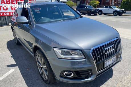 Grey 2016 Audi SQ5 Wagon 3.0 Tdi Quattro