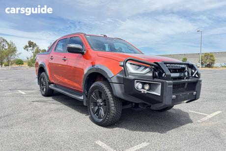 Orange 2022 Isuzu D-MAX Crew Cab Utility X-Terrain (4X4)