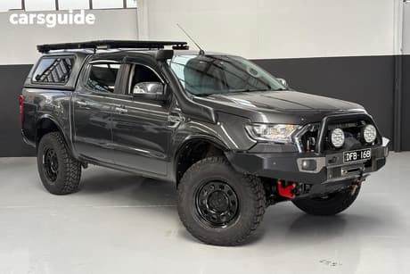 Grey 2017 Ford Ranger Dual Cab Utility Xlt 3.2 (4X4)