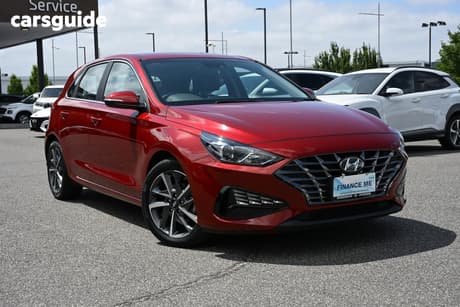 Red 2023 Hyundai I30 Hatchback Active