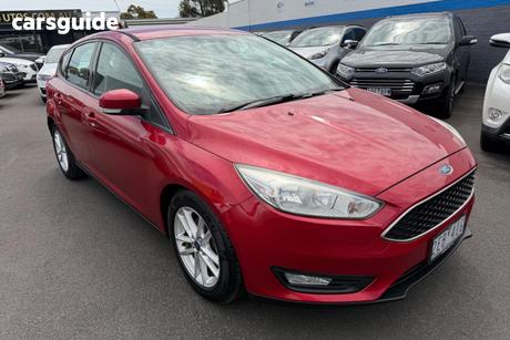 Red 2016 Ford Focus Hatchback Trend