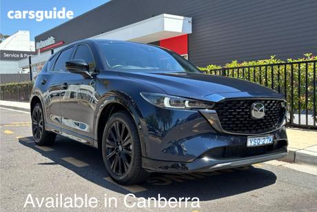 Blue 2022 Mazda CX-5 Wagon Gt Sp (Awd)