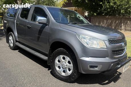 Grey 2015 Holden Colorado Crew Cab Pickup Ltz (4X4)