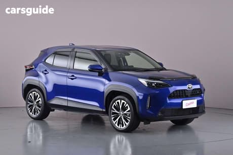 Blue 2022 Toyota Yaris Cross Wagon Urban Cross