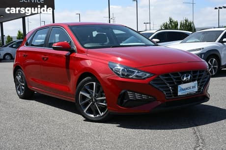 Red 2023 Hyundai I30 Hatchback Active