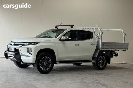 White 2021 Mitsubishi Triton Double Cab Pick Up Gls (4X4)