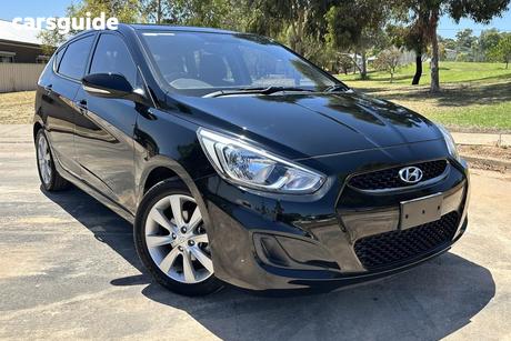 Black 2017 Hyundai Accent Hatchback Sport