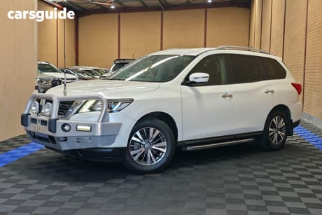 White 2019 Nissan Pathfinder Wagon St (4Wd)