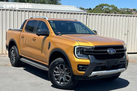 Yellow 2023 Ford Ranger Double Cab Pick Up Wildtrak 3.0 (4X4)