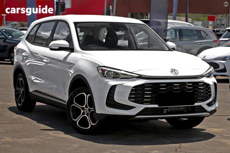 White 2025 MG ZS Wagon Vibe Turbo