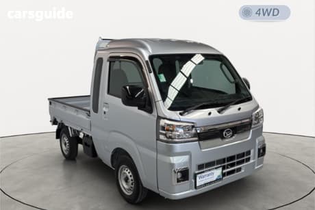 Silver 2025 Daihatsu Hijet Ute Tray JUMBO EXTRA 4WD
