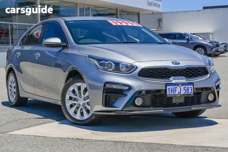 Grey 2019 Kia Cerato Sedan S