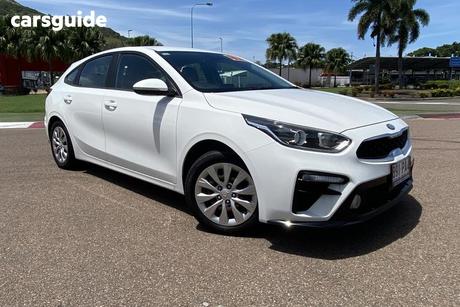 White 2021 Kia Cerato Hatchback S