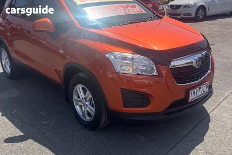Orange 2016 Holden Trax Wagon Ls