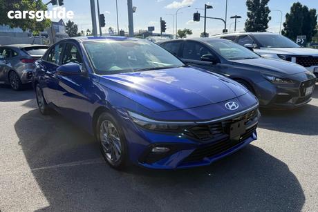 Blue 2024 Hyundai I30 Sedan