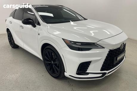 White 2025 Lexus RX500H Wagon F Sport Performance Hybrid