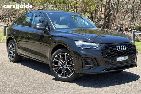Black 2023 Audi Q5 Sportback 45 Tfsi Quattro S Line Mhev