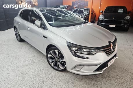 Silver 2017 Renault Megane Hatchback Gt-Line