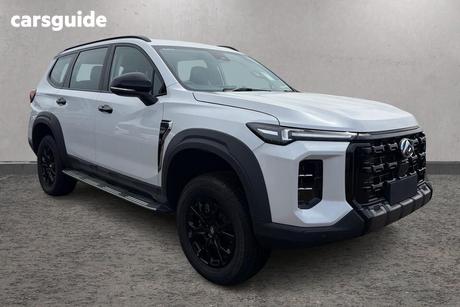 White 2025 LDV D90 Wagon Mode (2Wd)