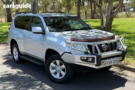 Silver 2015 Toyota Landcruiser Prado Wagon Gxl (4X4)