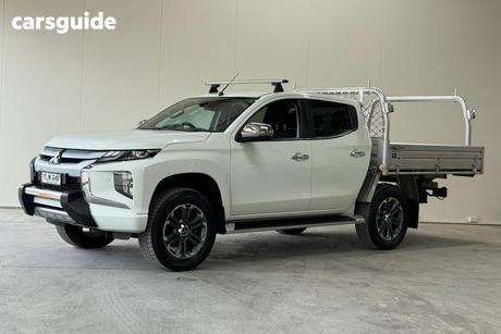 White 2021 Mitsubishi Triton Double Cab Pick Up Gls (4X4)