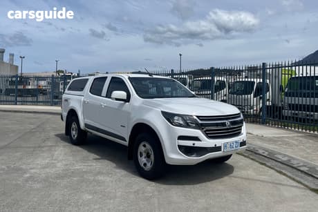 White 2018 Holden Colorado Crew Cab Pickup Ls (4X4)