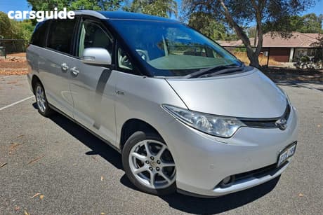 Silver 2007 Toyota Tarago Wagon Ultima V6