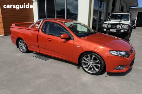 Red 2012 Ford Falcon Sedan Xr6 Limited Edition