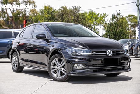Black 2018 Volkswagen Polo Hatchback 85Tsi Comfortline