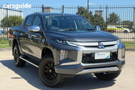 Grey 2021 Mitsubishi Triton Double Cab Pick Up Gls (4X4)