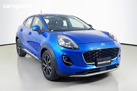 Blue 2022 Ford Puma Hatchback