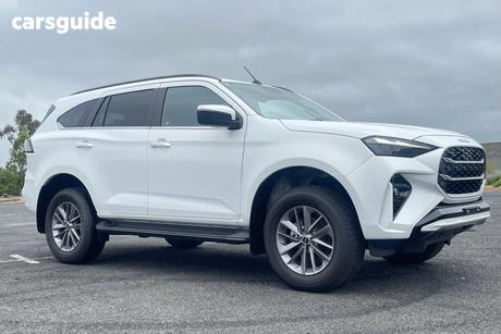 White 2025 Isuzu MU-X Wagon Ls-U (4X4)