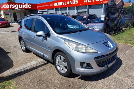 Silver 2012 Peugeot 207 Wagon Touring Outdoor