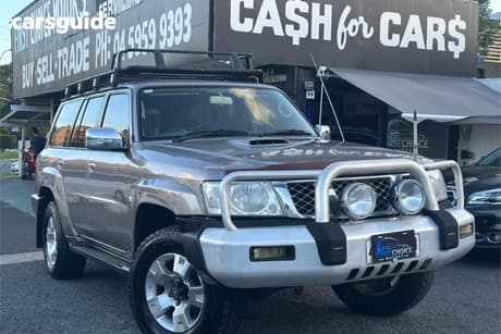 Grey 2007 Nissan Patrol Wagon St-S (4X4)