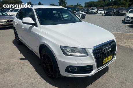 White 2014 Audi Q5 Wagon 3.0 Tdi Quattro