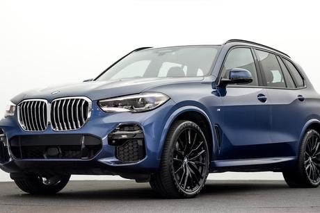 Blue 2022 BMW X5 Wagon Xdrive30D M Sport