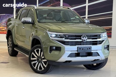 Green 2025 Volkswagen Amarok Dual Cab Utility Aventura Tdi600 4Motion