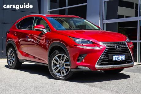 Red 2018 Lexus NX300 Wagon Luxury (Fwd)