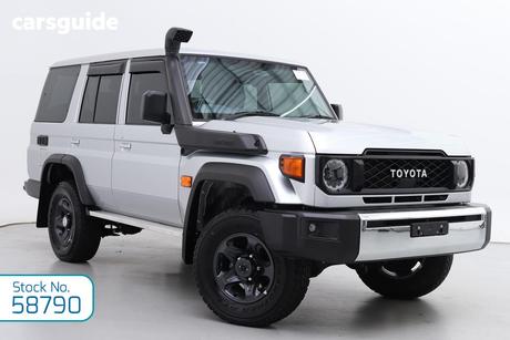 Silver 2024 Toyota Landcruiser Wagon Lc76 Gxl + Diff Locks