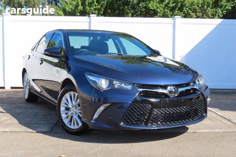Blue 2015 Toyota Camry Sedan Atara Sl