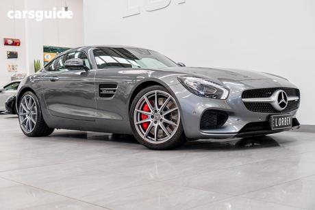 Grey 2015 Mercedes-Benz AMG GT Coupe S