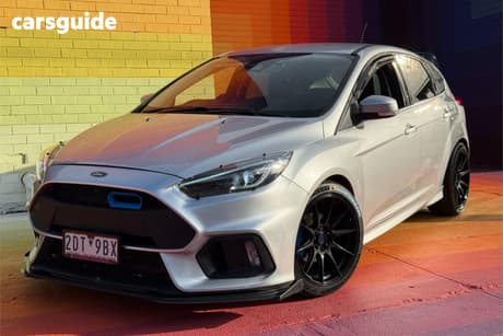 Silver 2017 Ford Focus Hatchback Sport